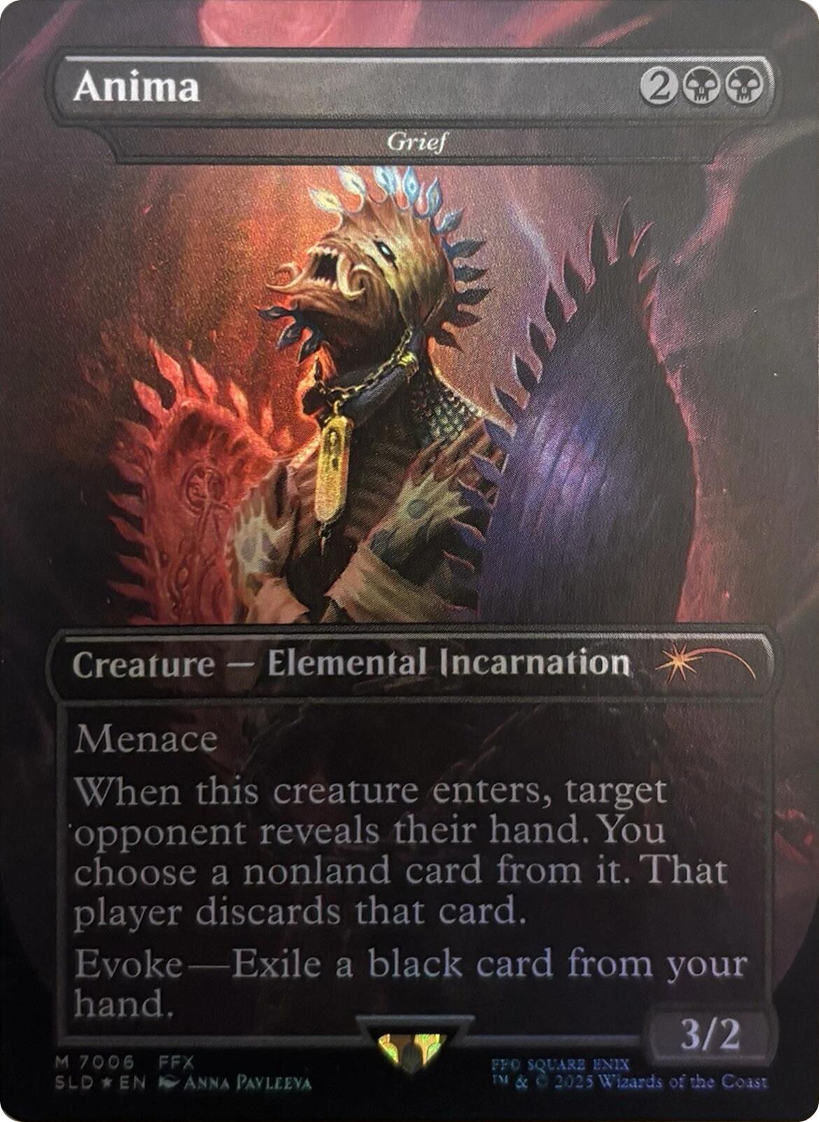 Anima - Grief (Rainbow Foil) [Secret Lair Drop Series] | Good Games Adelaide SA
