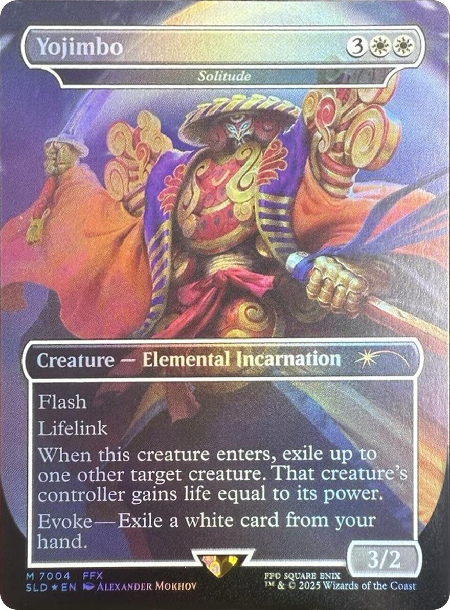 Yojimbo - Solitude (Rainbow Foil) [Secret Lair Drop Series] | Good Games Adelaide SA