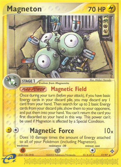 Magneton (17/97) [EX: Dragon] | Good Games Adelaide SA