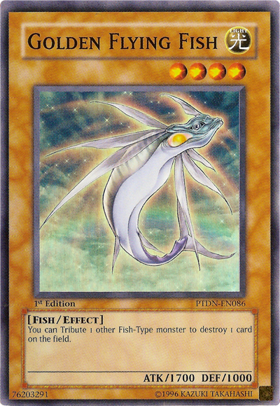 Golden Flying Fish [PTDN-EN086] Super Rare | Good Games Adelaide SA