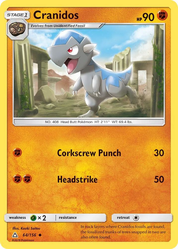 Cranidos 64/156 (SM - Ultra Prism)  | Good Games Adelaide SA