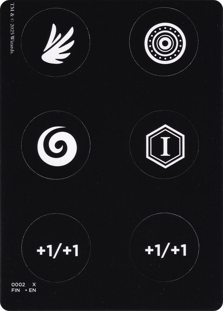 Punch Card Token (0001 // 0002) [FINAL FANTASY Tokens] | Good Games Adelaide SA