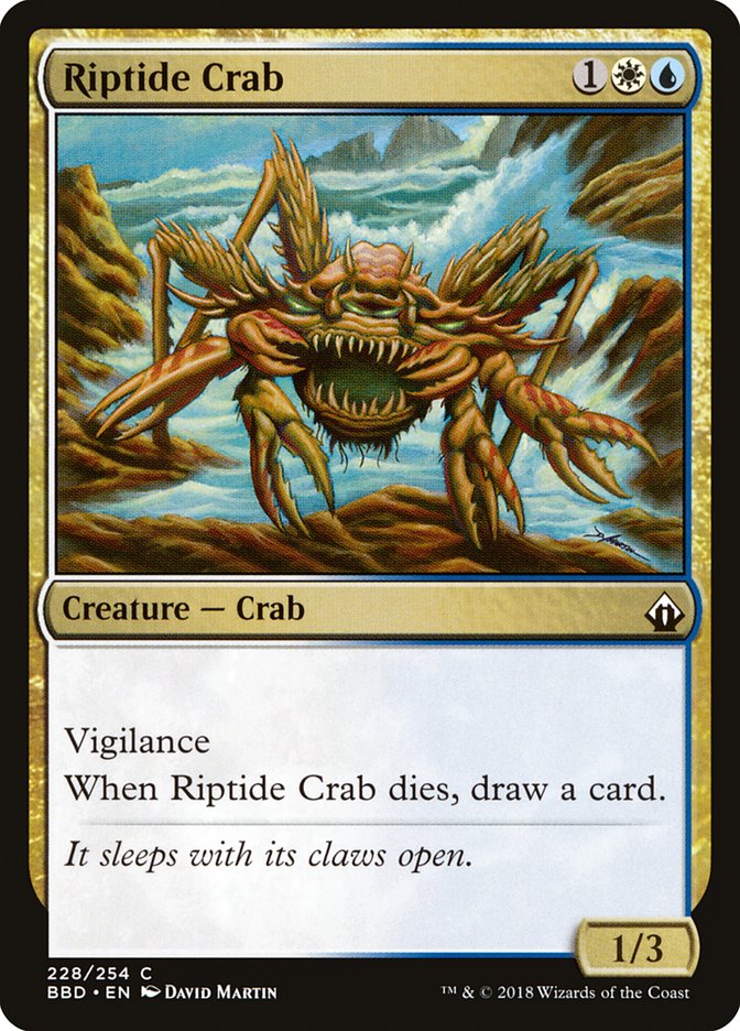 Riptide Crab 228 (Battlebond)  - Foil | Good Games Adelaide SA