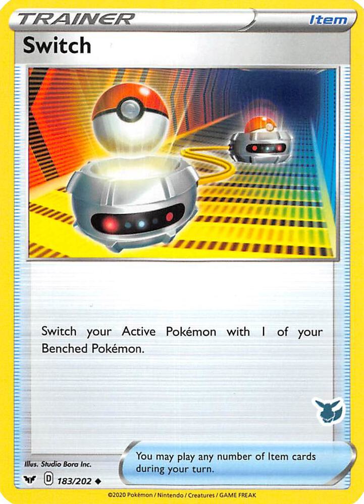 Switch 183 202 Eevee Stamped 183/202 (Battle Academy 2022)  | Good Games Adelaide SA