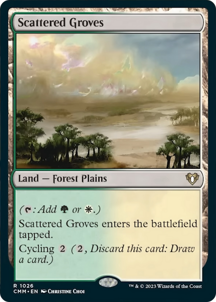 Scattered Groves [Commander Masters] | Good Games Adelaide SA