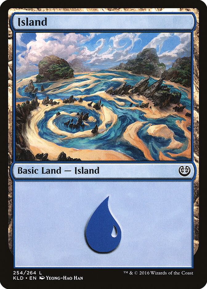 Island 254 (Kaladesh)  - Foil | Good Games Adelaide SA