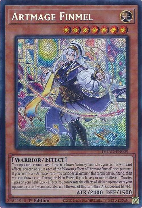 Artmage Finmel [DUAD-EN009] Secret Rare | Good Games Adelaide SA
