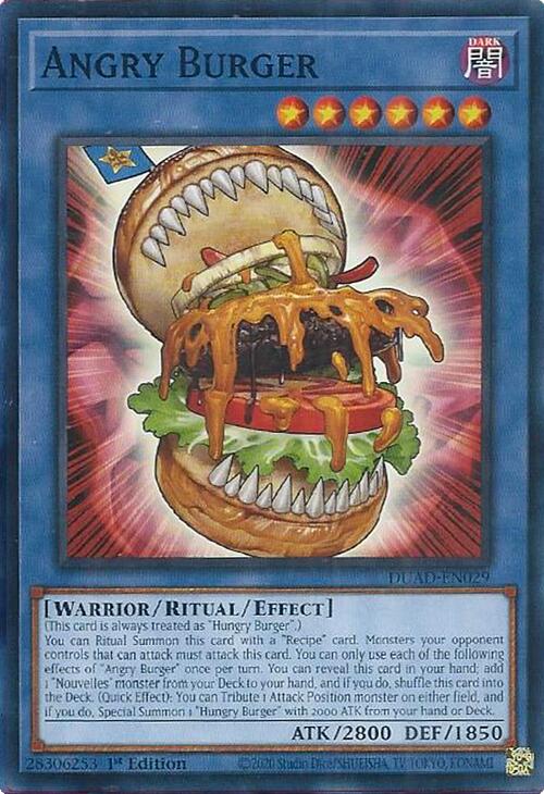 Angry Burger [DUAD-EN029] Common | Good Games Adelaide SA
