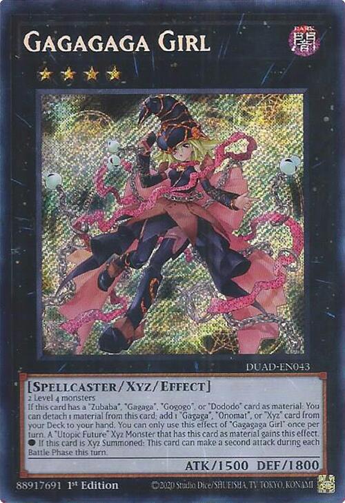 Gagagaga Girl [DUAD-EN043] Secret Rare | Good Games Adelaide SA