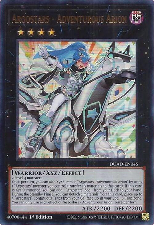 Argostars - Adventurous Arion [DUAD-EN045] Ultra Rare | Good Games Adelaide SA