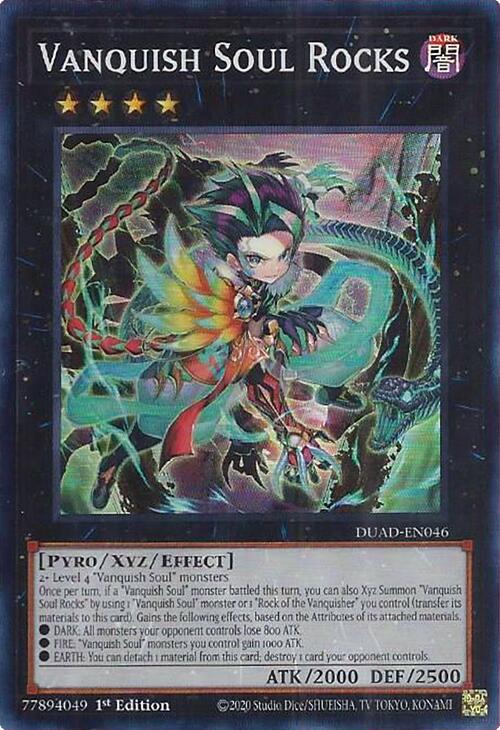 Vanquish Soul Rocks [DUAD-EN046] Super Rare | Good Games Adelaide SA