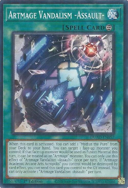 Artmage Vandalism -Assault- [DUAD-EN057] Common | Good Games Adelaide SA