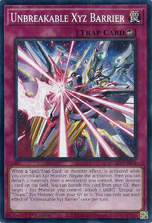 Unbreakable Xyz Barrier [DUAD-EN074] Common | Good Games Adelaide SA