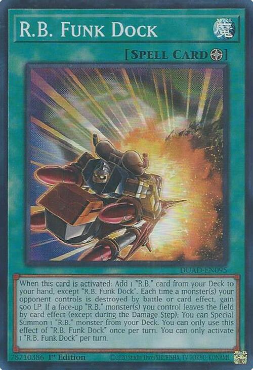 R.B. Funk Dock [DUAD-EN095] Super Rare | Good Games Adelaide SA