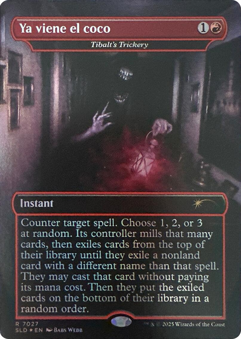 Ya viene el coco - Tibalt's Trickery (Rainbow Foil) [Secret Lair Drop Series] | Good Games Adelaide SA