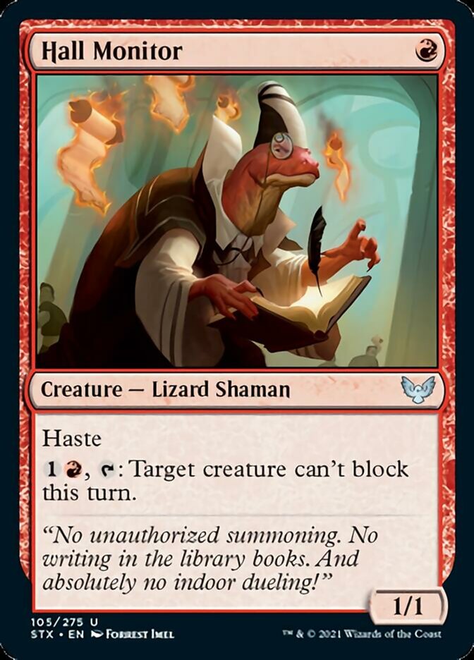 Hall Monitor [Strixhaven: School of Mages] | Good Games Adelaide SA