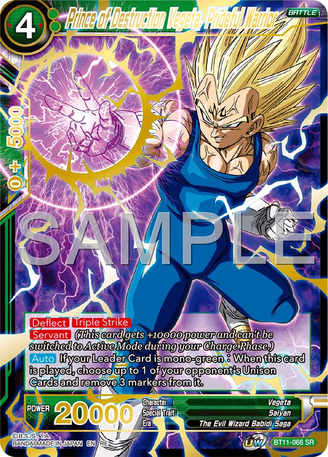 Prince of Destruction Vegeta, Prideful Warrior (Reprint) (BT11-066) [Premium Anniversary Box 2025] | Good Games Adelaide SA