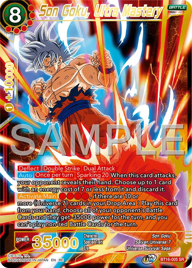 Son Goku, Ultra Mastery (Reprint) (BT16-005) [Premium Anniversary Box 2025] | Good Games Adelaide SA