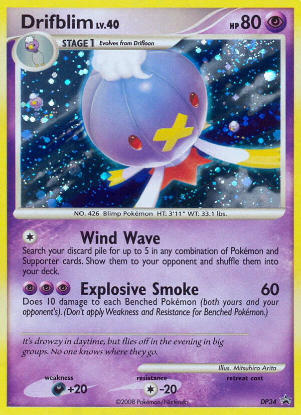 Drifblim (DP34) [Diamond & Pearl: Black Star Promos] | Good Games Adelaide SA