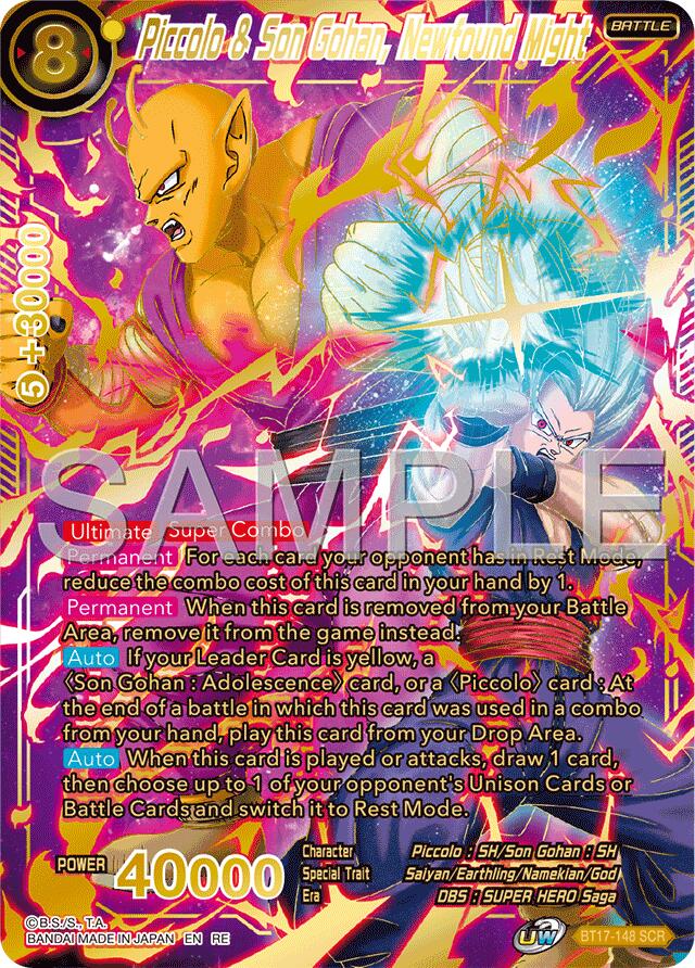Piccolo & Son Gohan, Newfound Might (Alternate Art) (BT17-148) [Premium Anniversary Box 2025] | Good Games Adelaide SA
