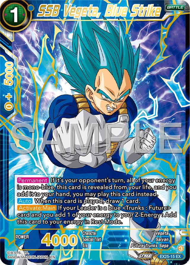 SSB Vegeta, Blue Strike (EX25-15) [Premium Anniversary Box 2025] | Good Games Adelaide SA