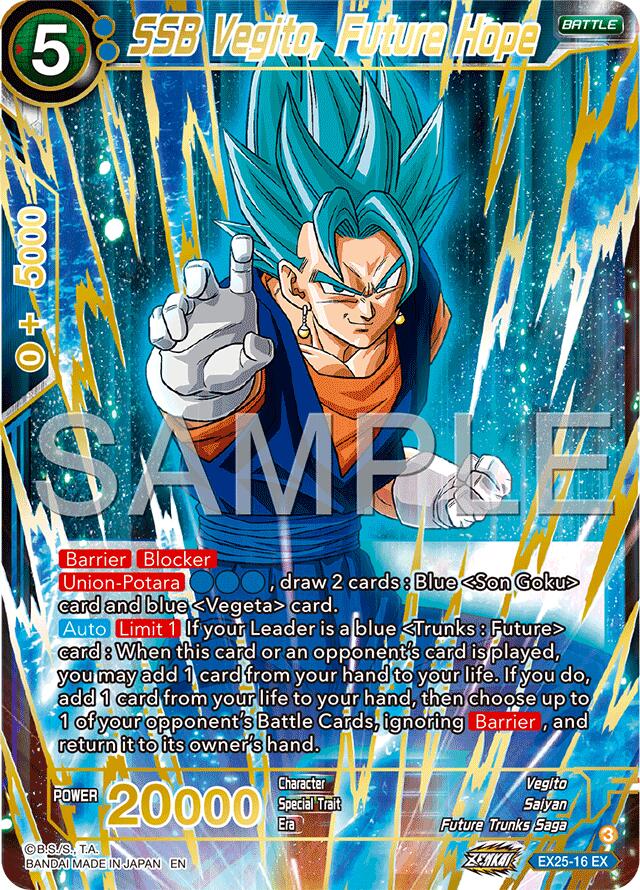 SSB Vegito, Future Hope (EX25-16) [Premium Anniversary Box 2025] | Good Games Adelaide SA