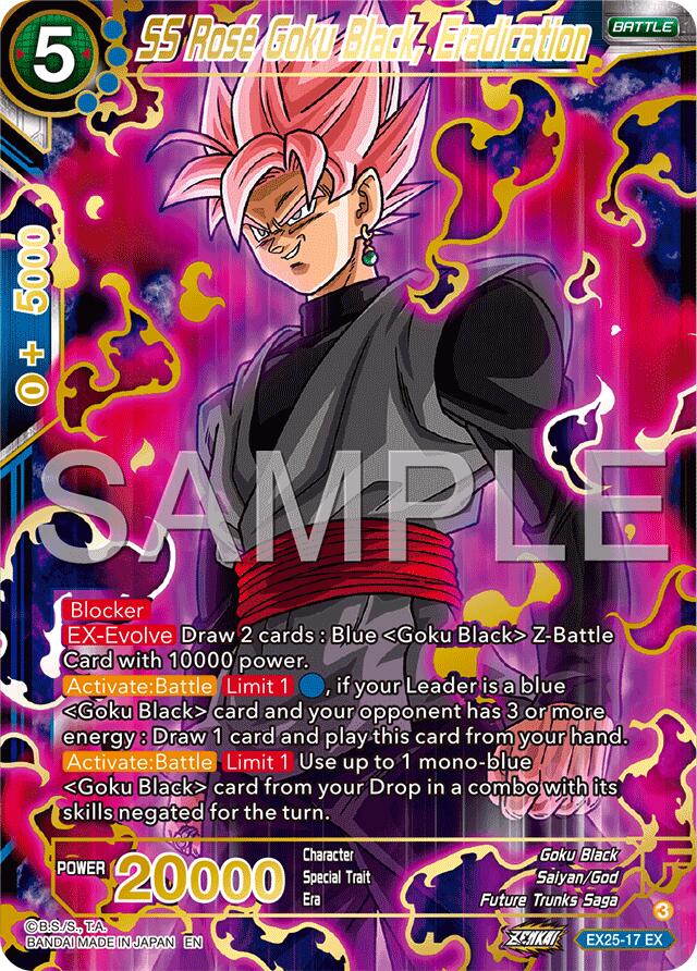 SS Rose Goku Black, Eradication (EX25-17) [Premium Anniversary Box 2025] | Good Games Adelaide SA