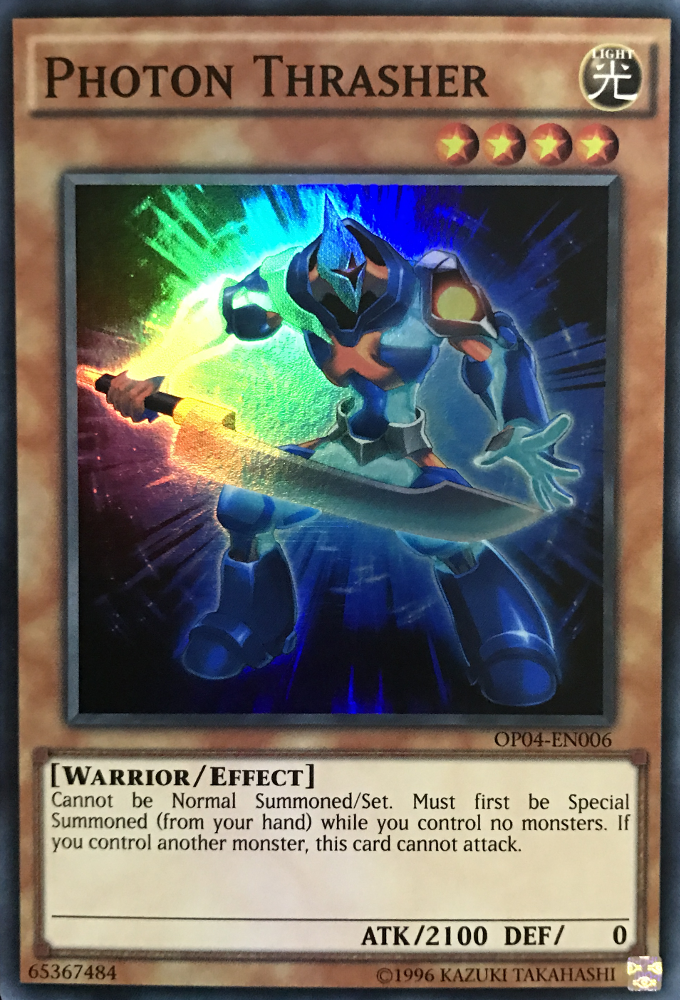 Photon Thrasher [OP04-EN006] Super Rare | Good Games Adelaide SA