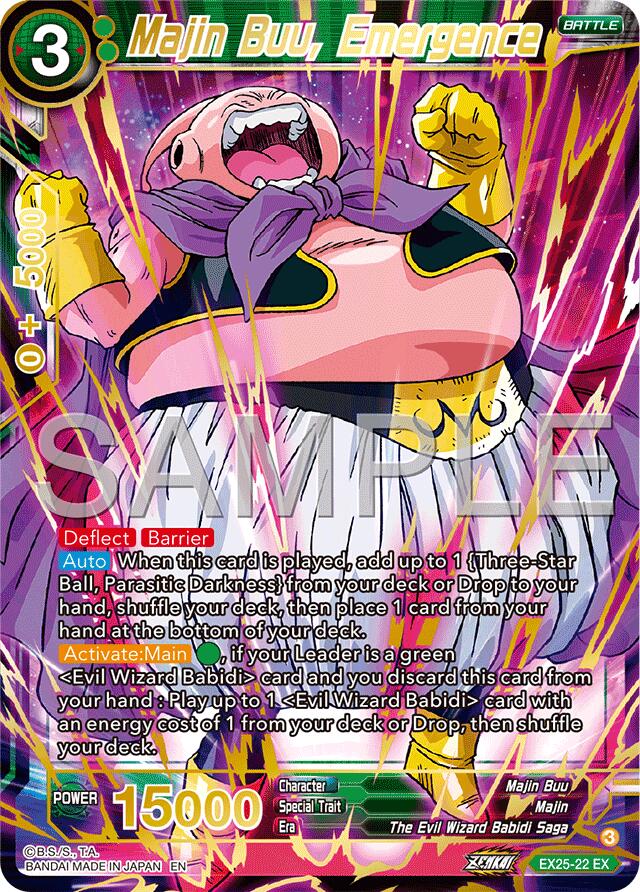 Majin Buu, Emergence (EX25-22) [Premium Anniversary Box 2025] | Good Games Adelaide SA
