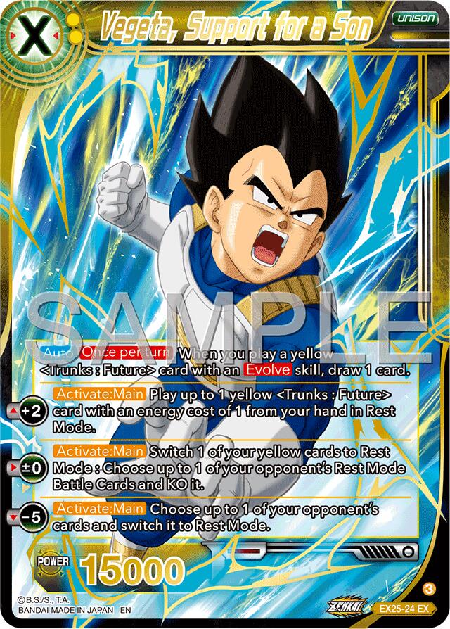 Vegeta, Support for a Son (EX25-24) [Premium Anniversary Box 2025] | Good Games Adelaide SA
