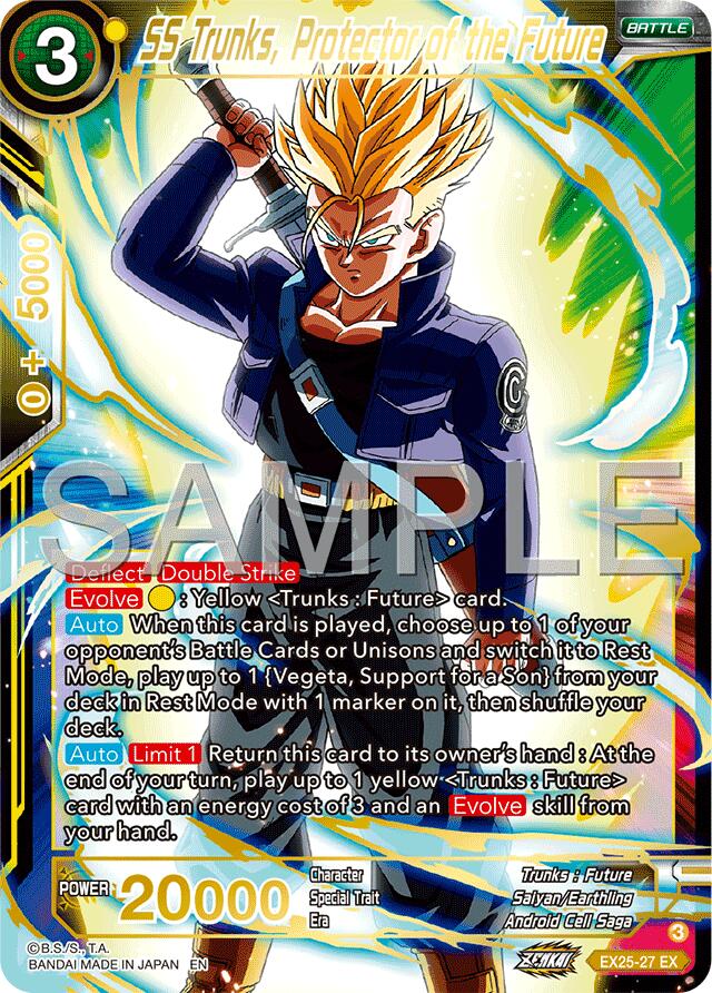 SS Trunks, Protector of the Future (EX25-27) [Premium Anniversary Box 2025] | Good Games Adelaide SA