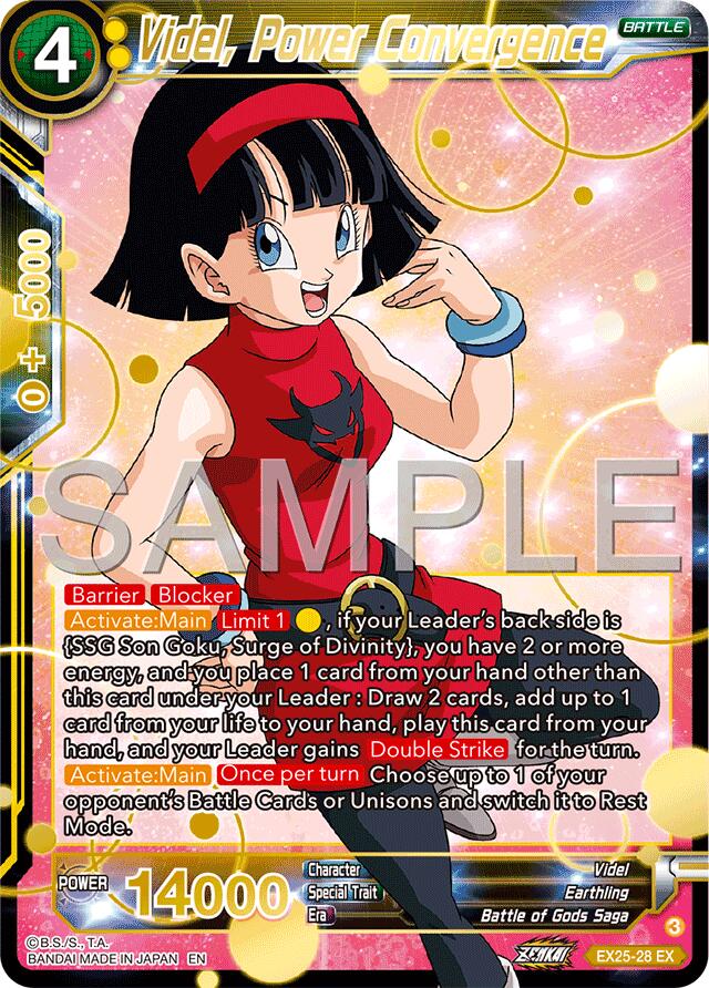 Videl, Power Convergence (EX25-28) [Premium Anniversary Box 2025] | Good Games Adelaide SA