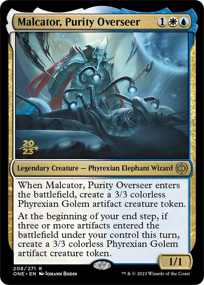 Malcator Purity Overseer 208 (Prerelease Cards)  - Foil | Good Games Adelaide SA