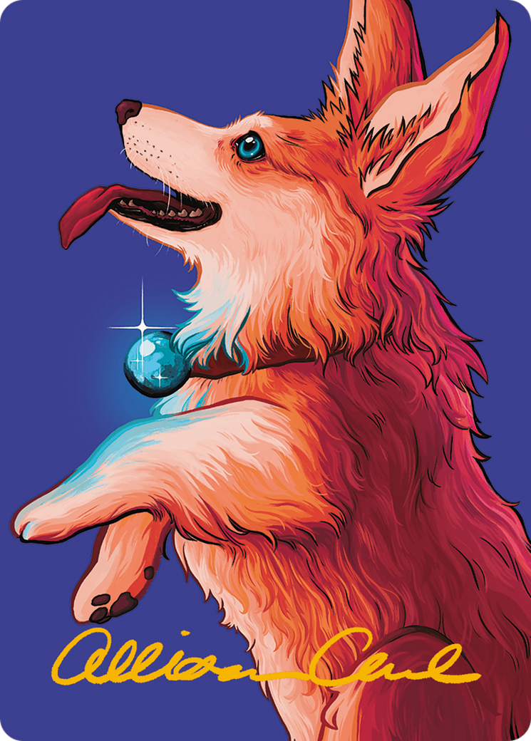 Phelia, Exuberant Shepherd Art Card (Gold-Stamped Signature) [Modern Horizons 3 Art Series] | Good Games Adelaide SA