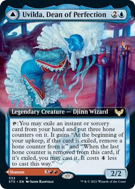 Uvilda Dean of Perfection Extended Art 332 (Strixhaven: School of Mages)  | Good Games Adelaide SA