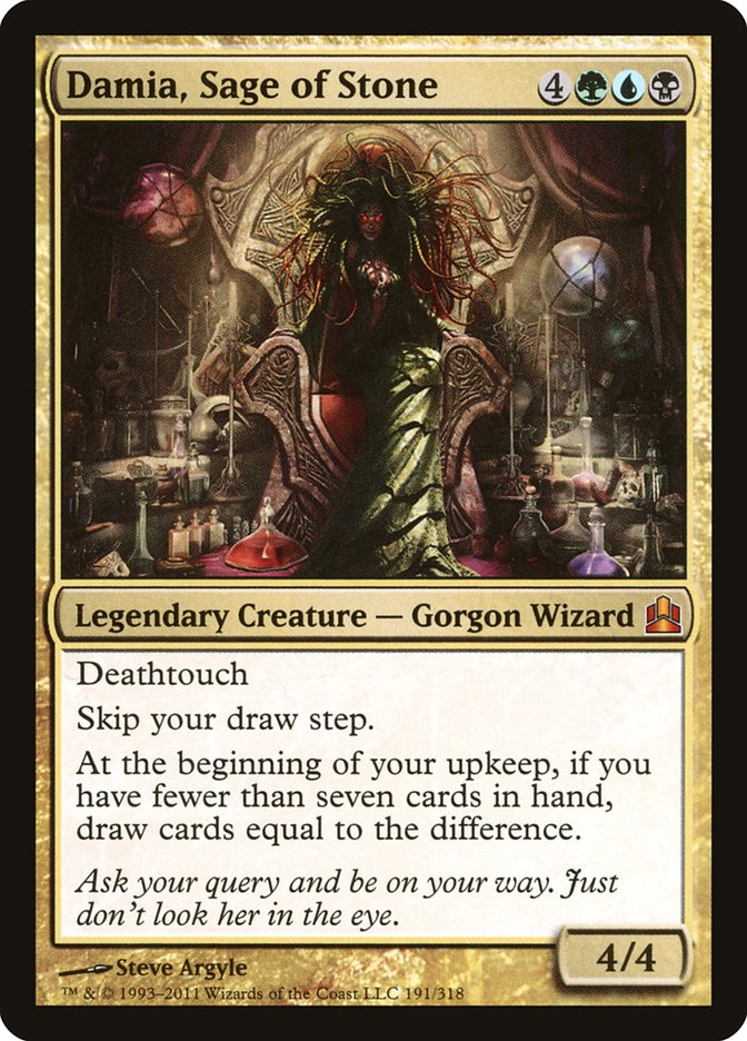 Damia, Sage of Stone [Commander 2011] | Good Games Adelaide SA