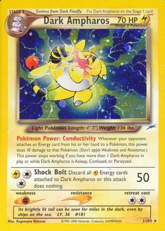 Dark Ampharos (1/105) [Neo Destiny Unlimited] | Good Games Adelaide SA