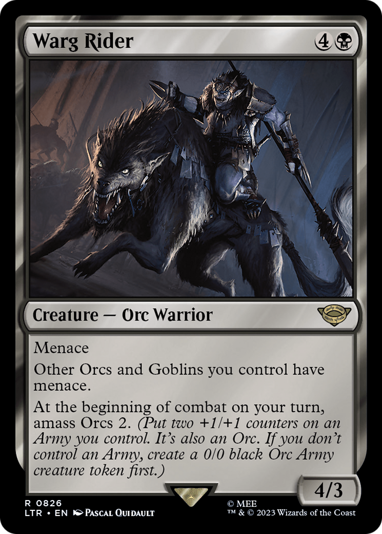 Warg Rider [The Lord of the Rings: Tales of Middle-Earth] | Good Games Adelaide SA