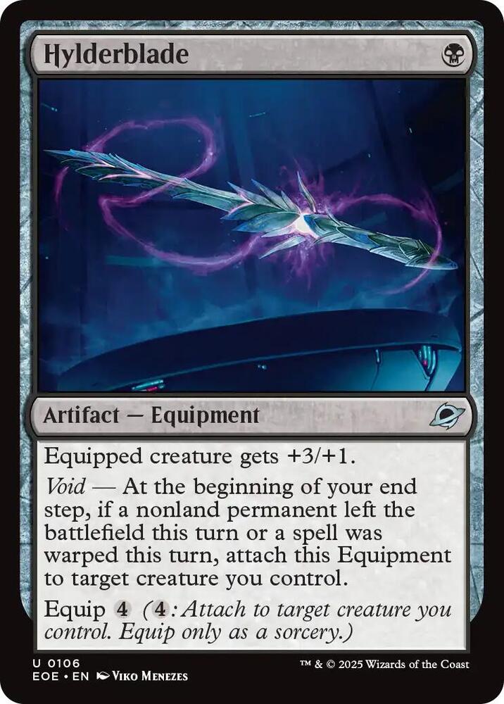 Hylderblade 106 (Edge of Eternities)  - Foil | Good Games Adelaide SA