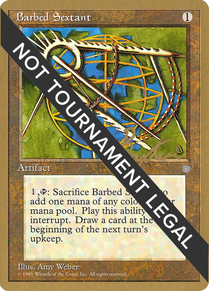 Barbed Sextant 1996 George Baxter ICE  (World Championship Decks)  | Good Games Adelaide SA