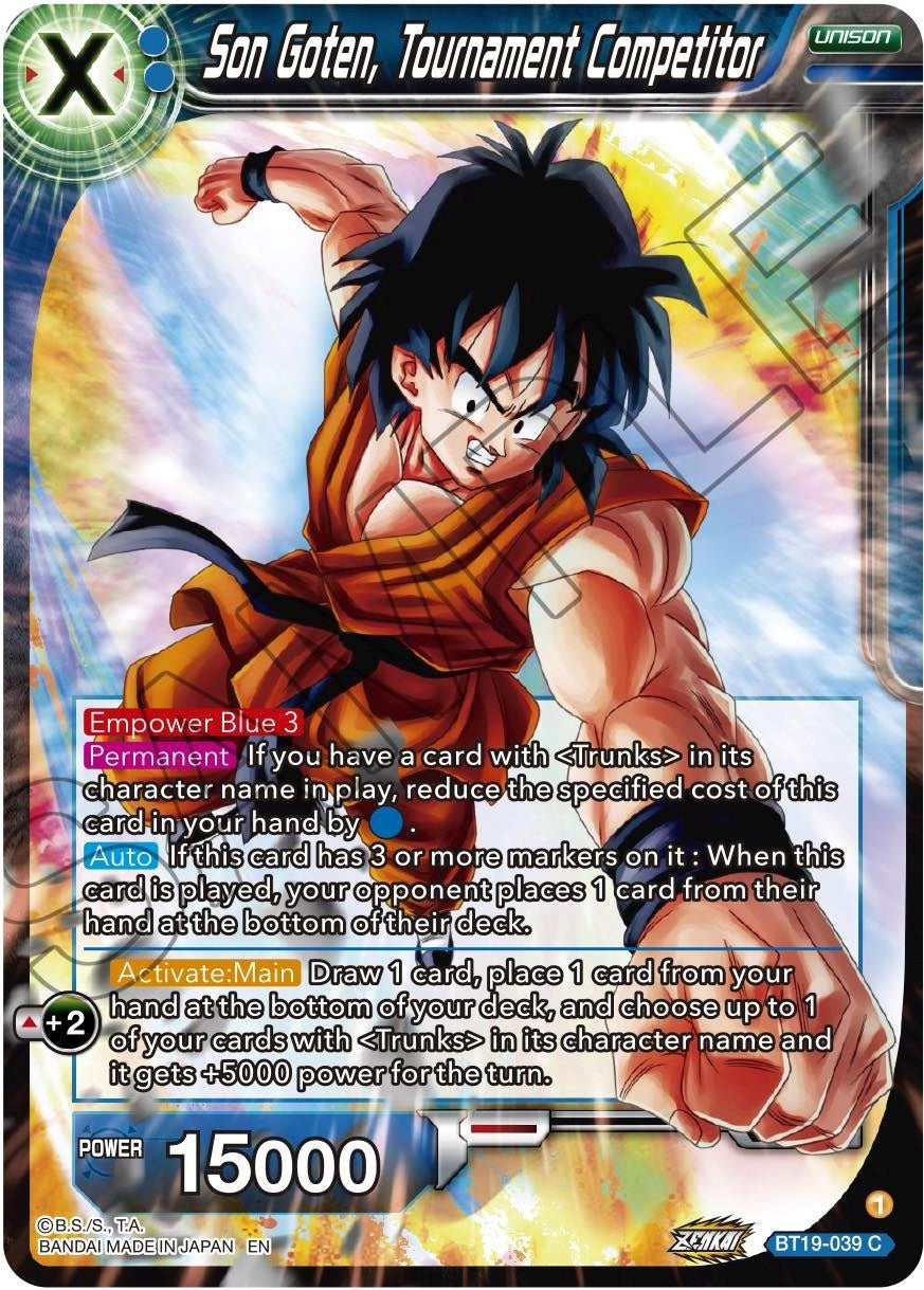 Son Goten, Tournament Competitor (BT19-039) [Fighter's Ambition] | Good Games Adelaide SA
