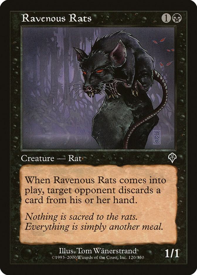 Ravenous Rats 120 (Invasion)  - Foil | Good Games Adelaide SA