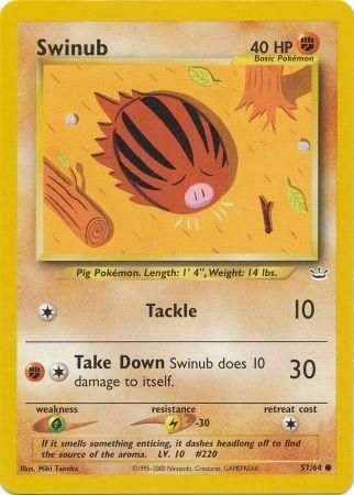 Swinub (57/64) [Neo Revelation Unlimited] | Good Games Adelaide SA