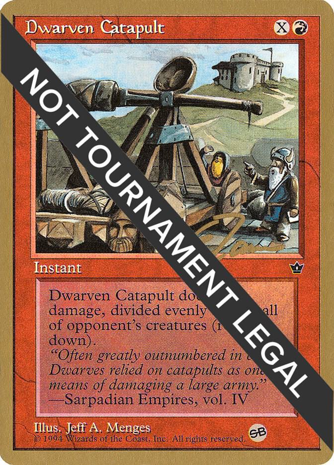 Dwarven Catapult 1996 Eric Tam FEM SB  (World Championship Decks)  | Good Games Adelaide SA