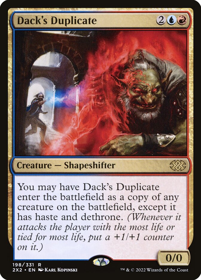 Dack's Duplicate 198 (Double Masters 2022)  - Foil | Good Games Adelaide SA