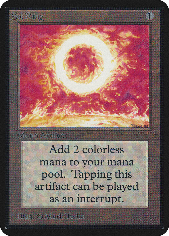 Sol Ring [Limited Edition Alpha] | Good Games Adelaide SA