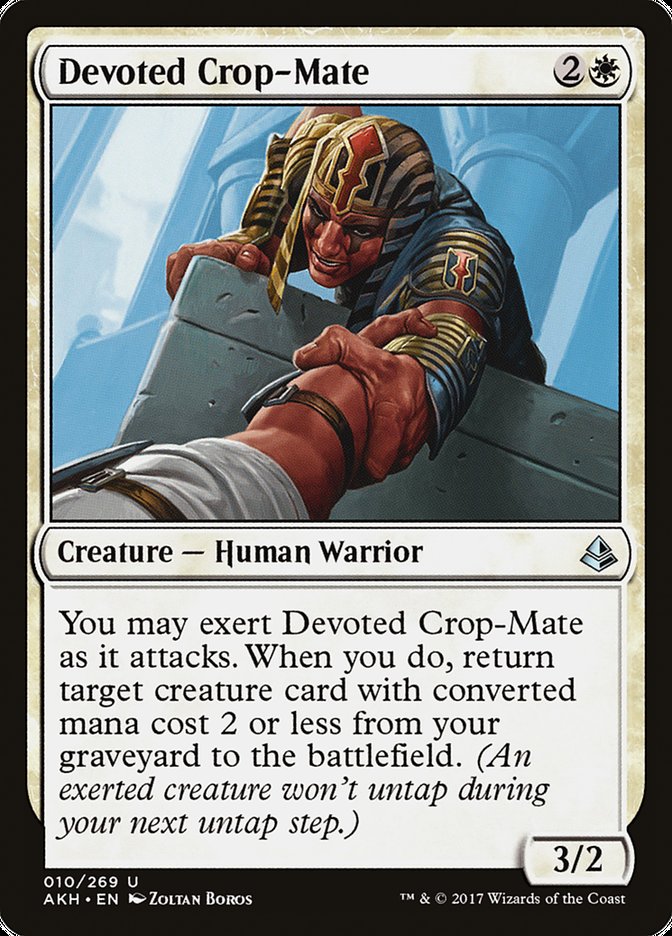 Devoted Crop-Mate 10 (Amonkhet)  - Foil | Good Games Adelaide SA