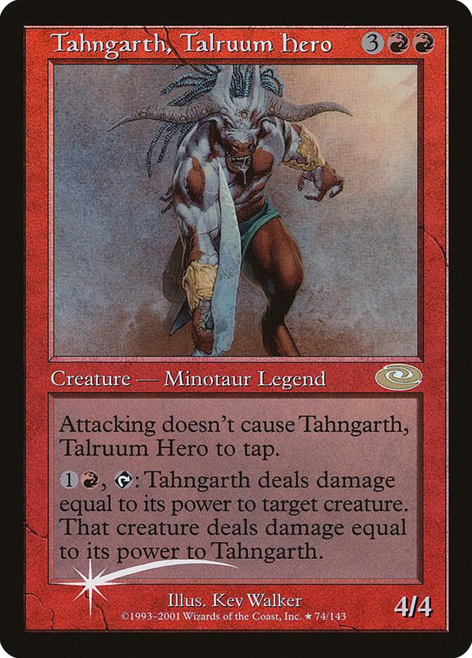 Tahngarth, Talruum Hero 74 (Planeshift)  - Foil | Good Games Adelaide SA