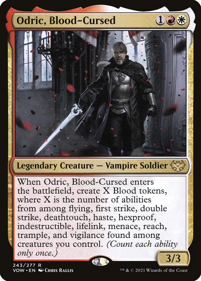 Odric, Blood-Cursed 243 (Innistrad: Crimson Vow)  | Good Games Adelaide SA
