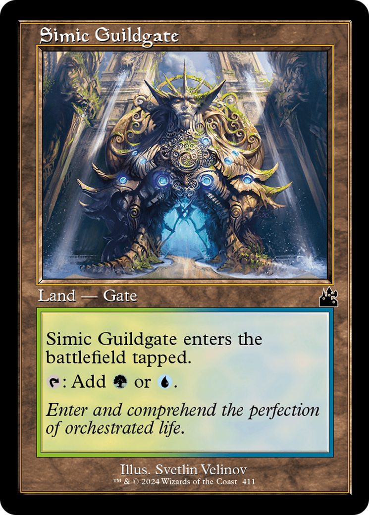 Simic Guildgate (Retro Frame) [Ravnica Remastered] | Good Games Adelaide SA